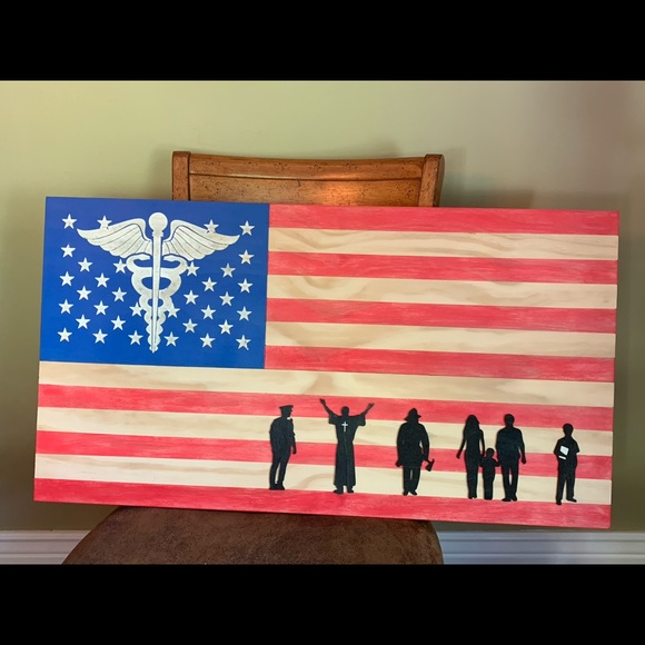 First responders American Flag - Picture 2 of 3